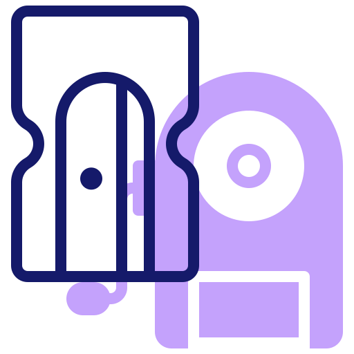 Pencil sharpener icon