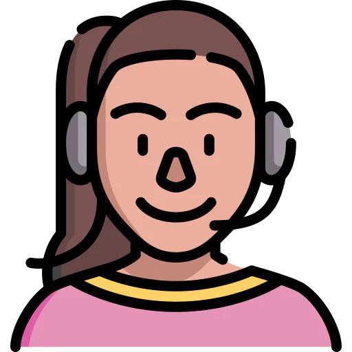 Call center agent icon