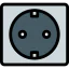 Power socket icon 64x64