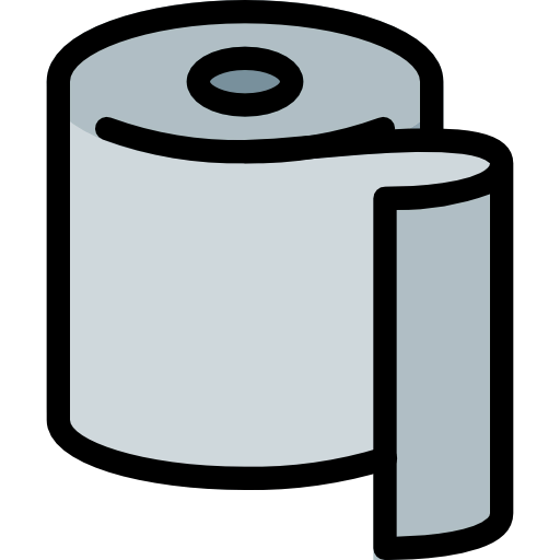 Toilet paper icône