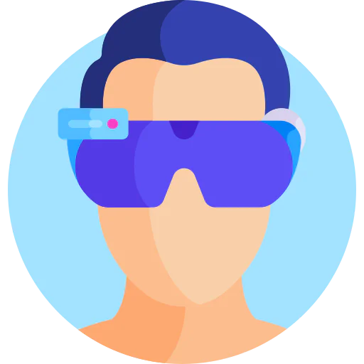 Virtual reality icon