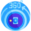 360 degrees icône 64x64