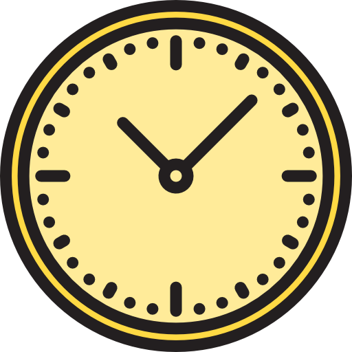 Wall clock icon