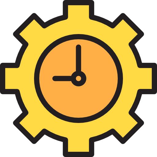 Wall clock icon
