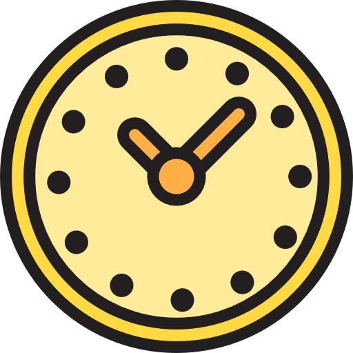 Wall clock icon