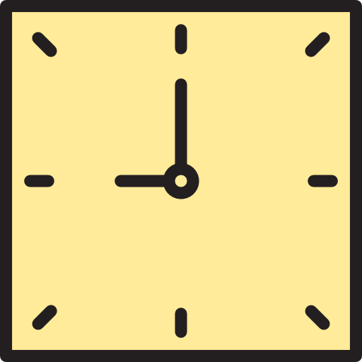 Wall clock icon