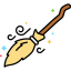 Flying broom icon 64x64