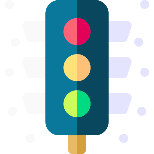 Traffic light icon
