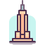 Empire state building Symbol 64x64