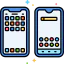 Mobile phones icon 64x64