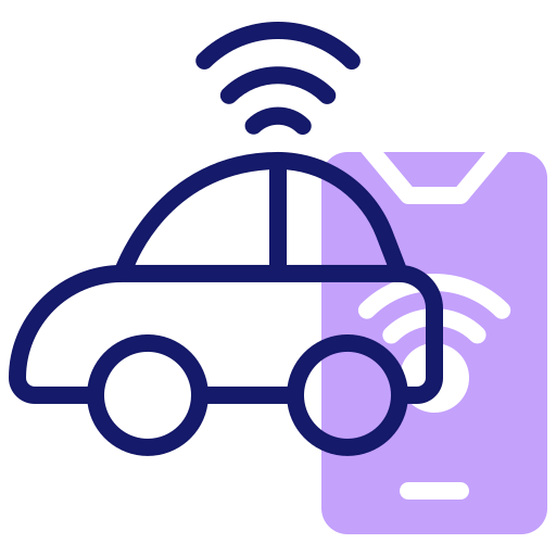 Умный автомобиль иконка
