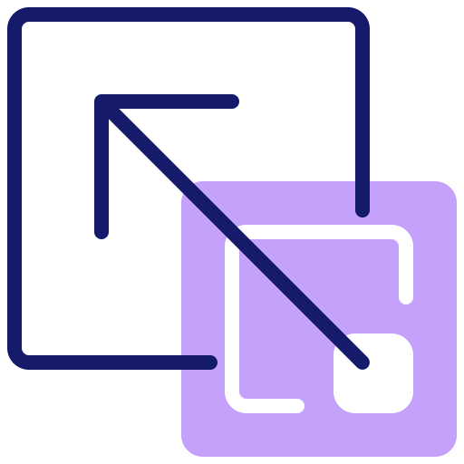 Scale up icon