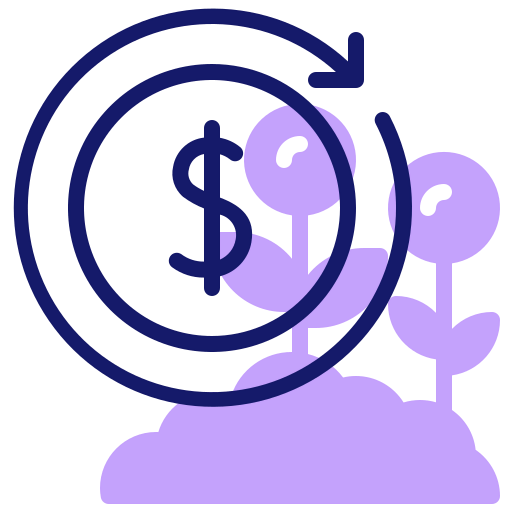 Return on investment icon