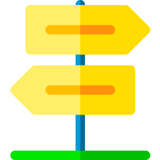 Signpost icon