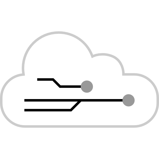 Cloud computing ícono