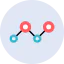 Line chart Symbol 64x64