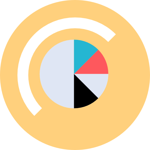 Pie chart 图标