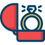 Engagement ring icon 64x64