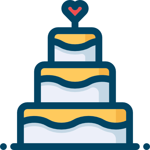 Wedding cake biểu tượng