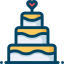 Wedding cake icône 64x64