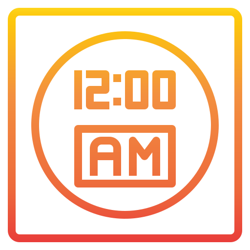 Digital clock アイコン