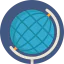 Земной шар иконка 64x64