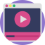 Internet video icon 64x64