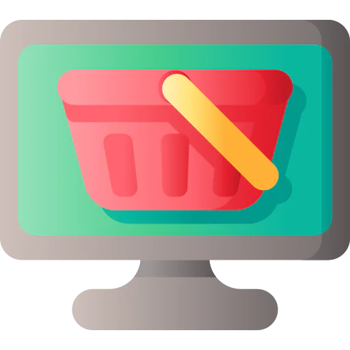 Online shopping icône
