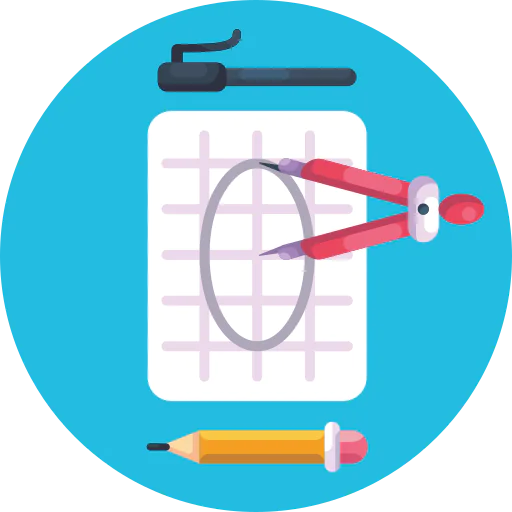 Geometric shapes icon