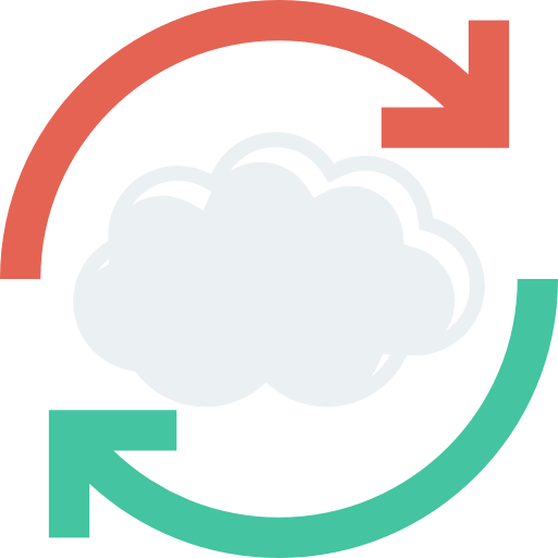 Cloud computing icon