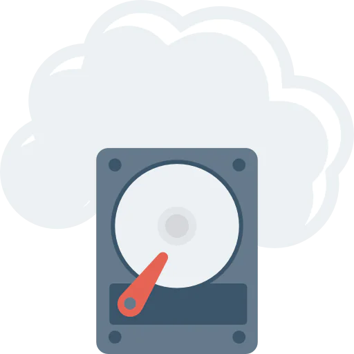 Cloud computing icône