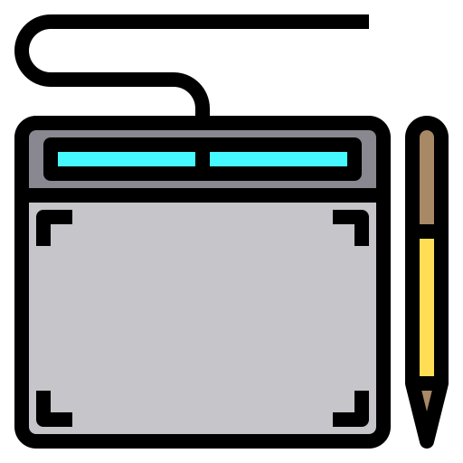Graphic tablet icon