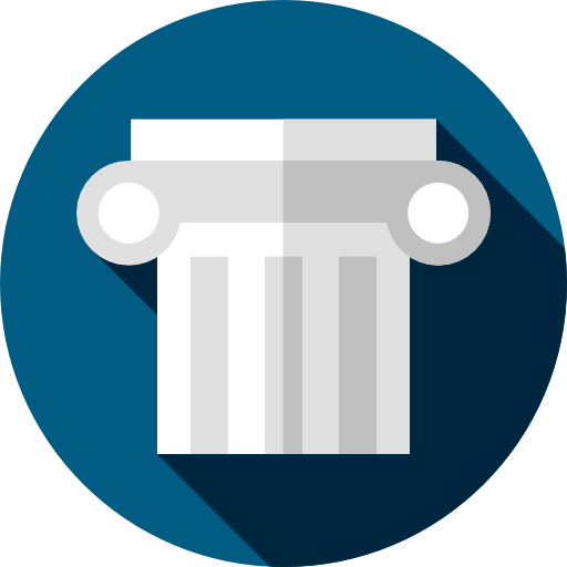Ionic pillar icon