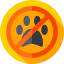 No pets allowed icône 64x64