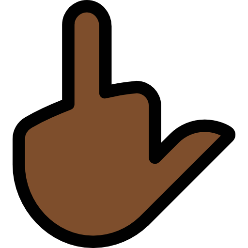 Middle finger Ikona