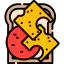 Cheese bread icon 64x64