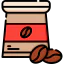 Coffee bean іконка 64x64
