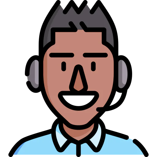 Call center agent icon