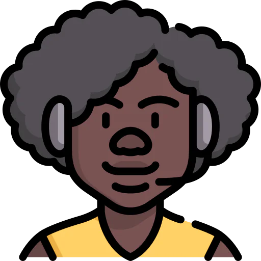 Call center agent icon