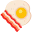 Egg and bacon 图标 64x64