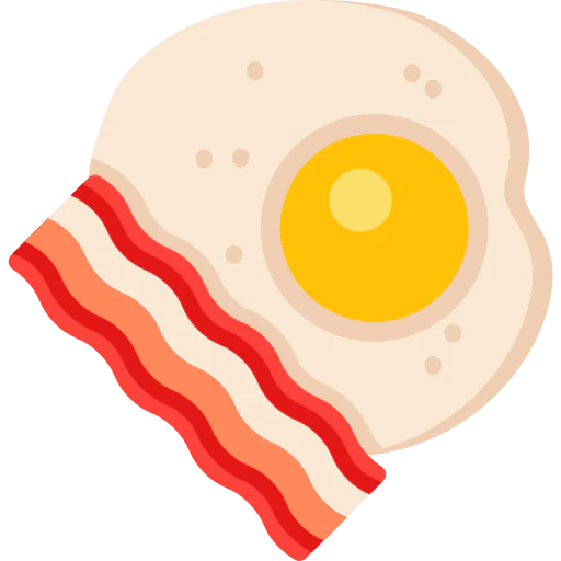 Egg and bacon 图标