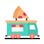 Pizza truck ícone 64x64