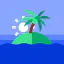 Остров иконка 64x64