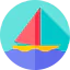 Sailing boat Symbol 64x64