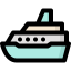 Cruise ship ícone 64x64