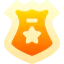 Police badge ícone 64x64