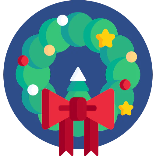 Christmas wreath іконка
