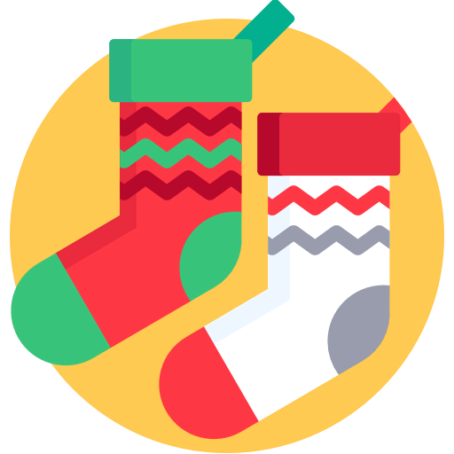 Christmas sock 图标