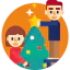 Christmas tree アイコン 64x64
