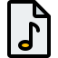 Audio file Symbol 64x64
